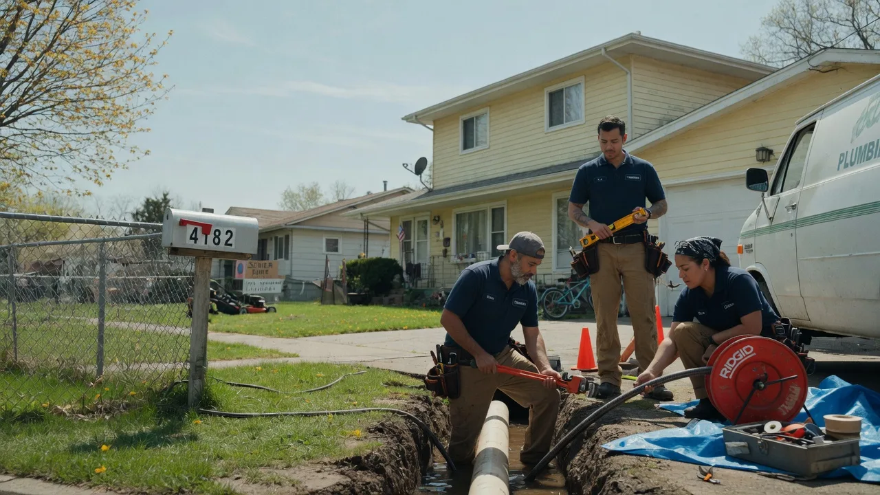 Gas Line Repair in Laura, IL near me
